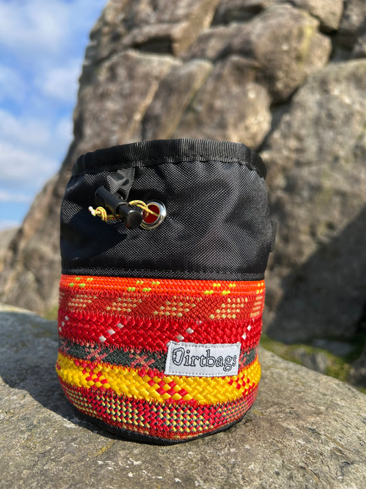 Rope Chalk bag - Fire Horse