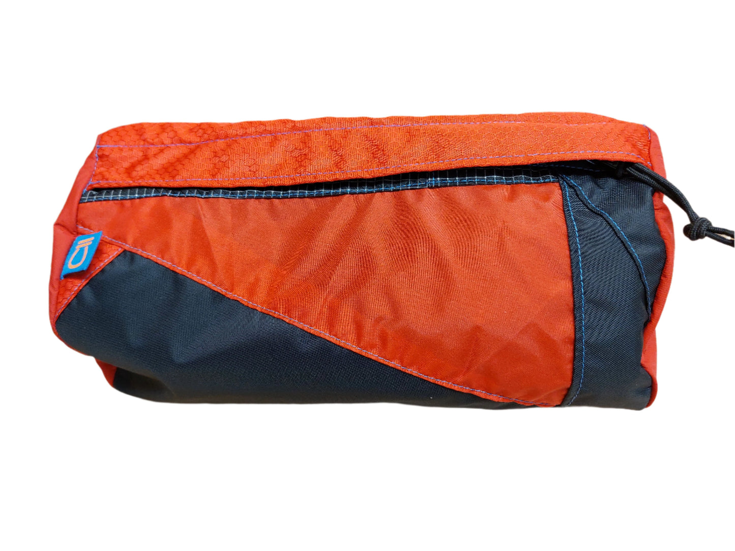 Red handle bar bag