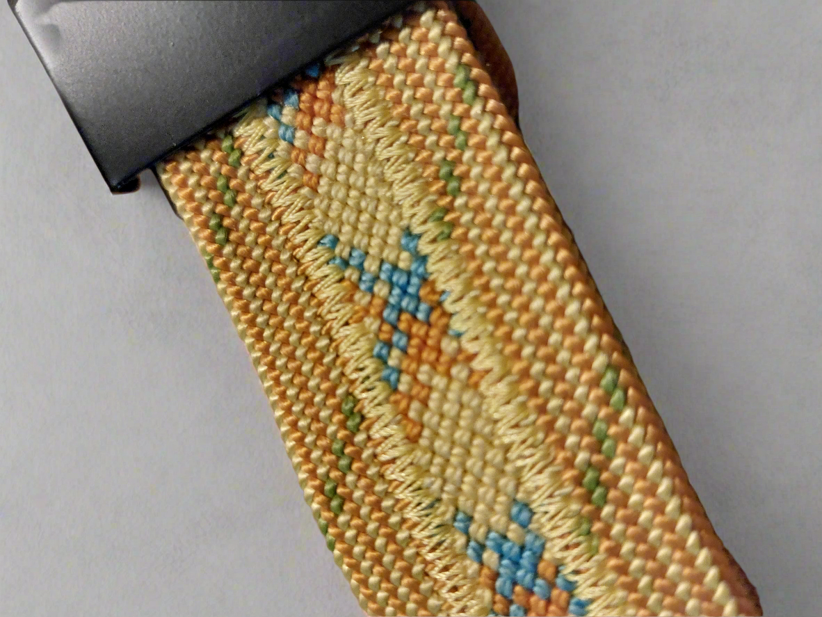 Recycled Rope Belt: Yellow