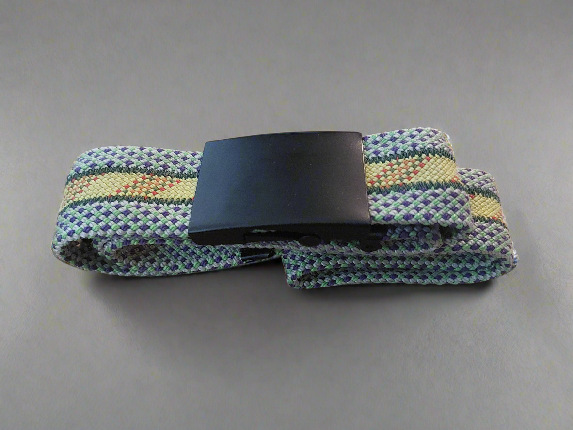 Recycled Rope Belt: Green