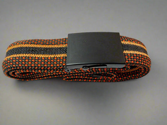 Recycled Rope Belt: Orange