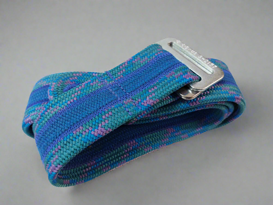 Recycled Rope Belt: Teal