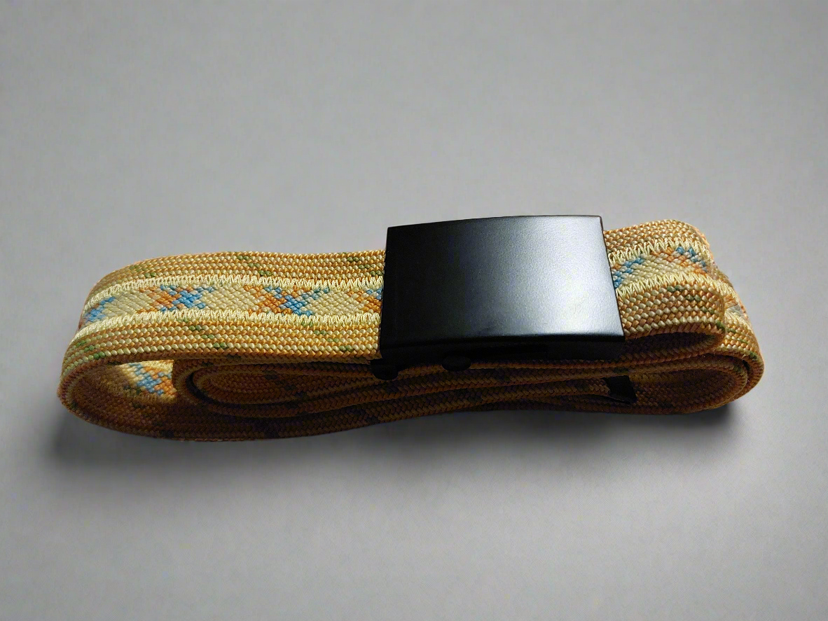 Recycled Rope Belt: Yellow