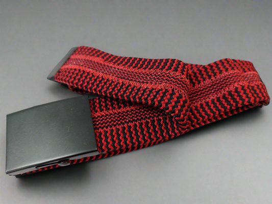 Recycled Rope Belt: Red